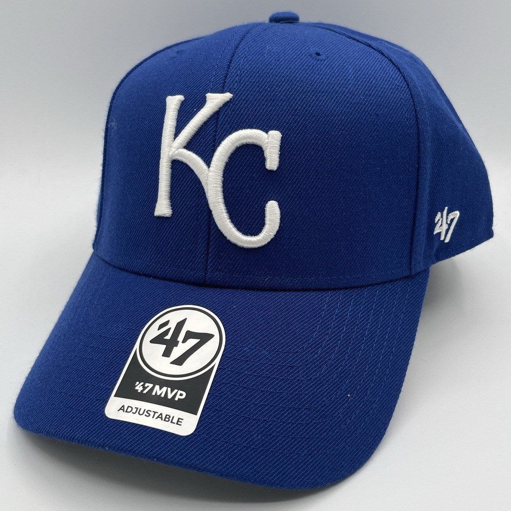 Kansas City Royals Hat Cap 47 Brand Strap Back MLB Baseball Clean Up Dad Hat NEW
